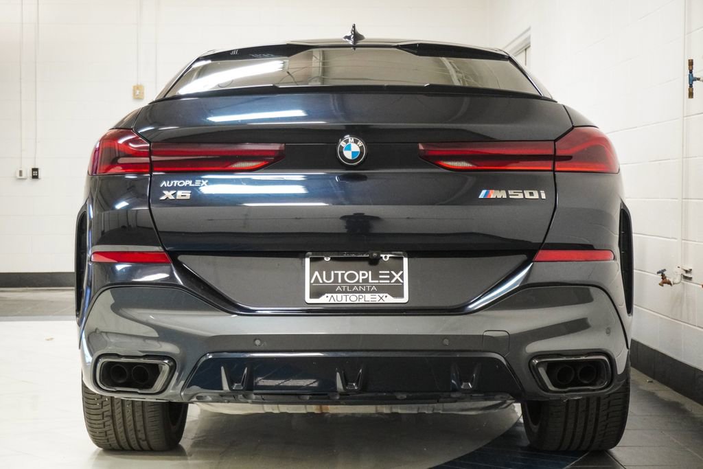 Used 2021 BMW X6 M50i w/ Executive Package image 42