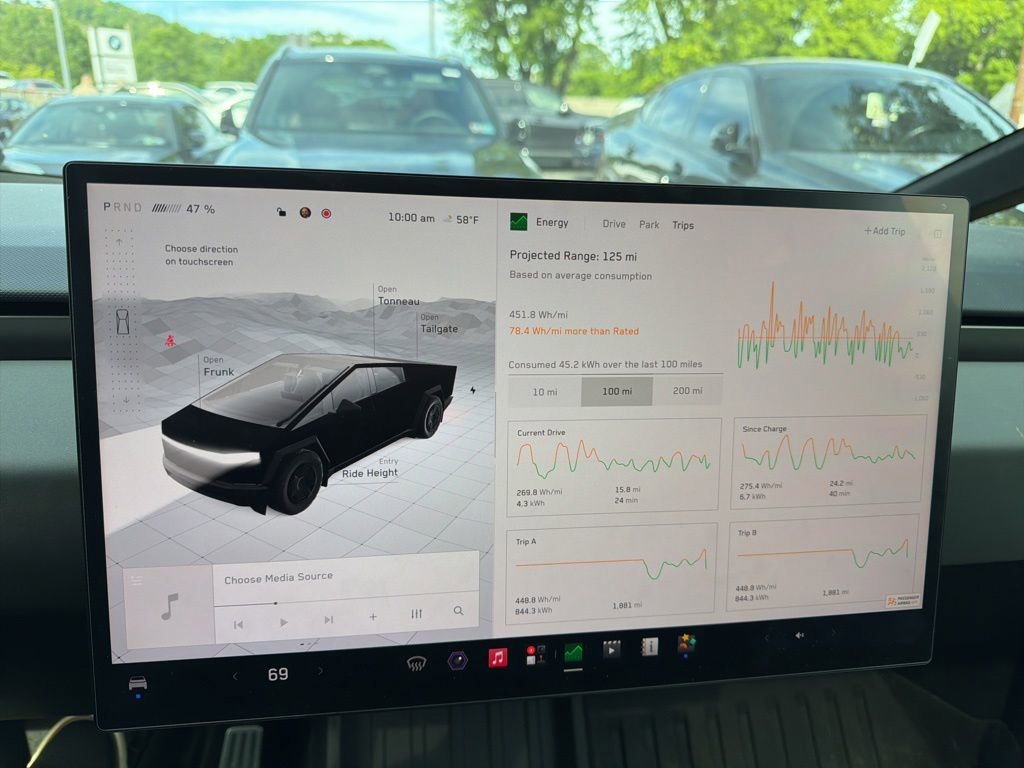 Used 2025 Tesla Cybertruck AWD Crew Cab image 4