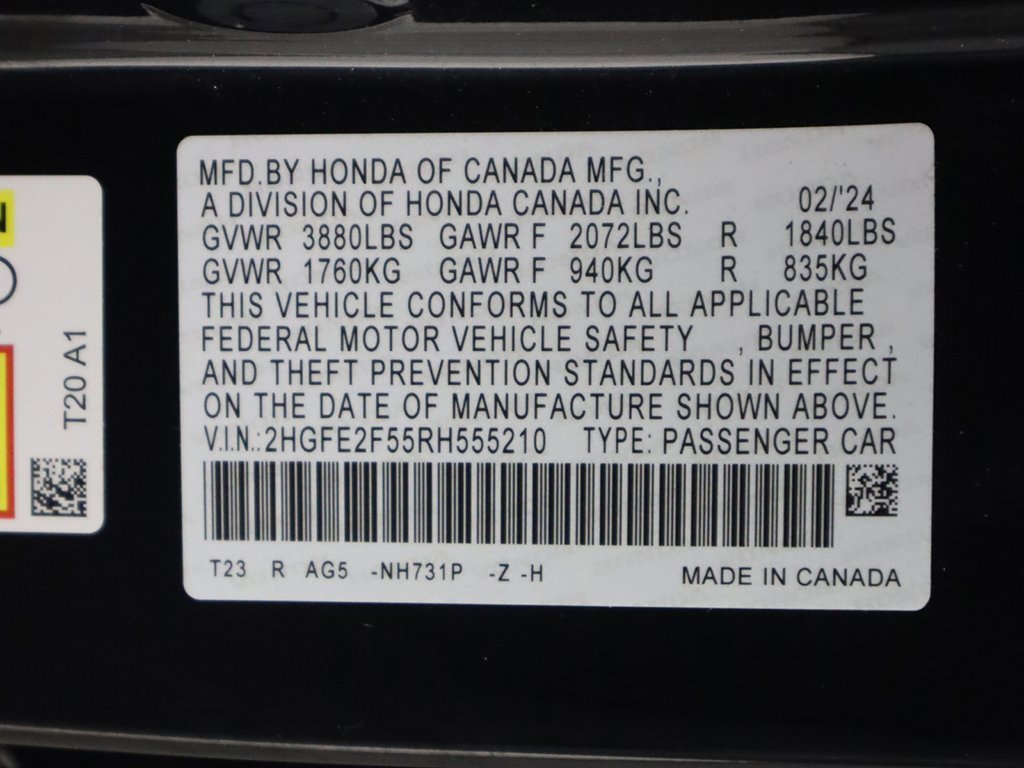 Used 2024 Honda Civic Sport image 47