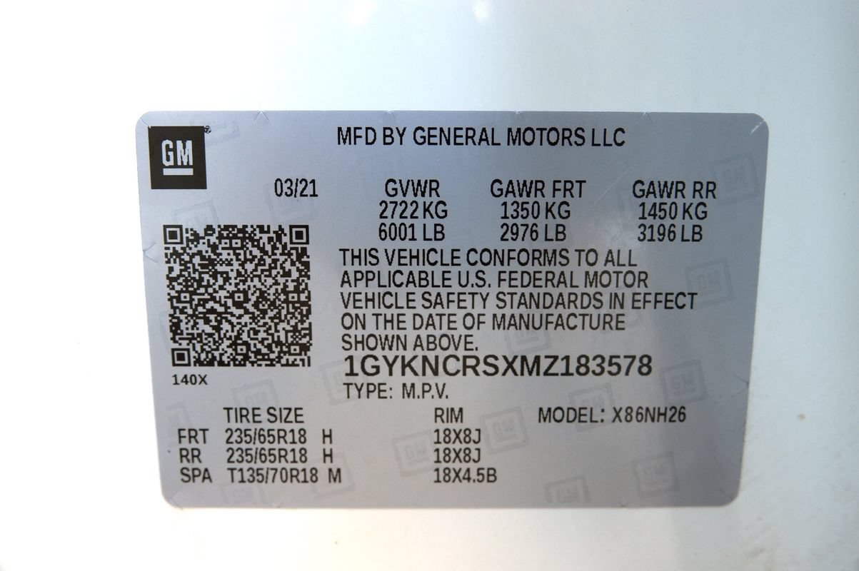 Used 2021 Cadillac XT5 Premium Luxury w/ LPO, Floor Liner Package FWD image 43