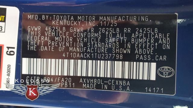 New 2026 Toyota Camry LE image 23