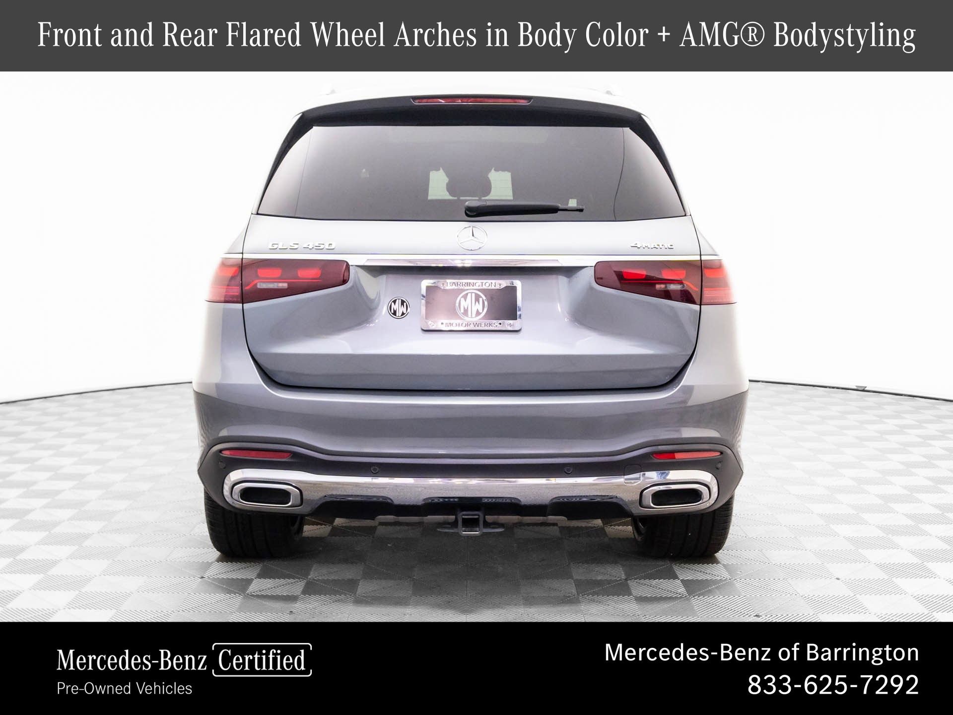 Certified 2024 Mercedes-Benz GLS 450 4MATIC w/ AMG Line Exterior image 5