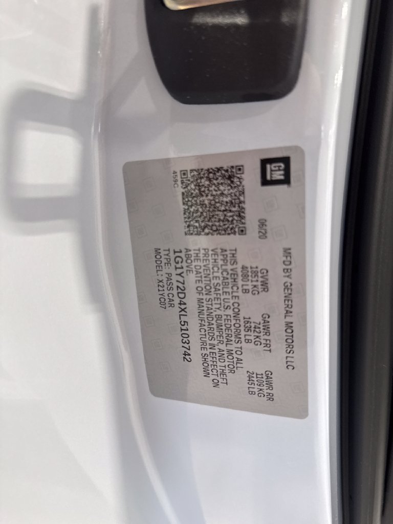 Used 2020 Chevrolet Corvette Stingray Preferred Cpe w/ 2LT Preferred Equipment Group RWD image 22