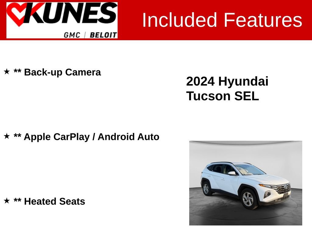 Used 2024 Hyundai Tucson SEL FWD image 2