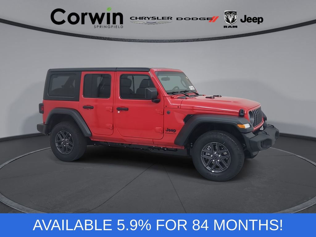 New 2026 Jeep Wrangler Unlimited Sport AWD/4WD 360° Tour