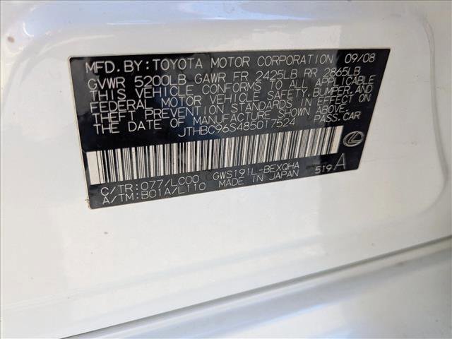 Used 2008 Lexus GS 450h image 26