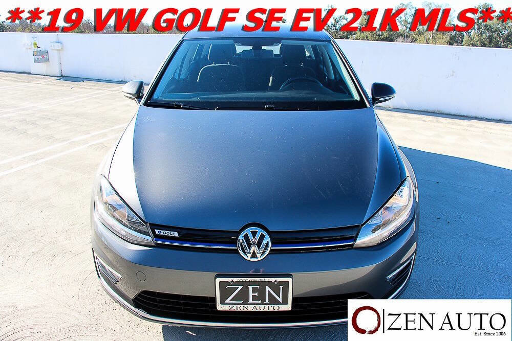 Used 2019 Volkswagen e-Golf SE w/ Driver Assistance Package image 38