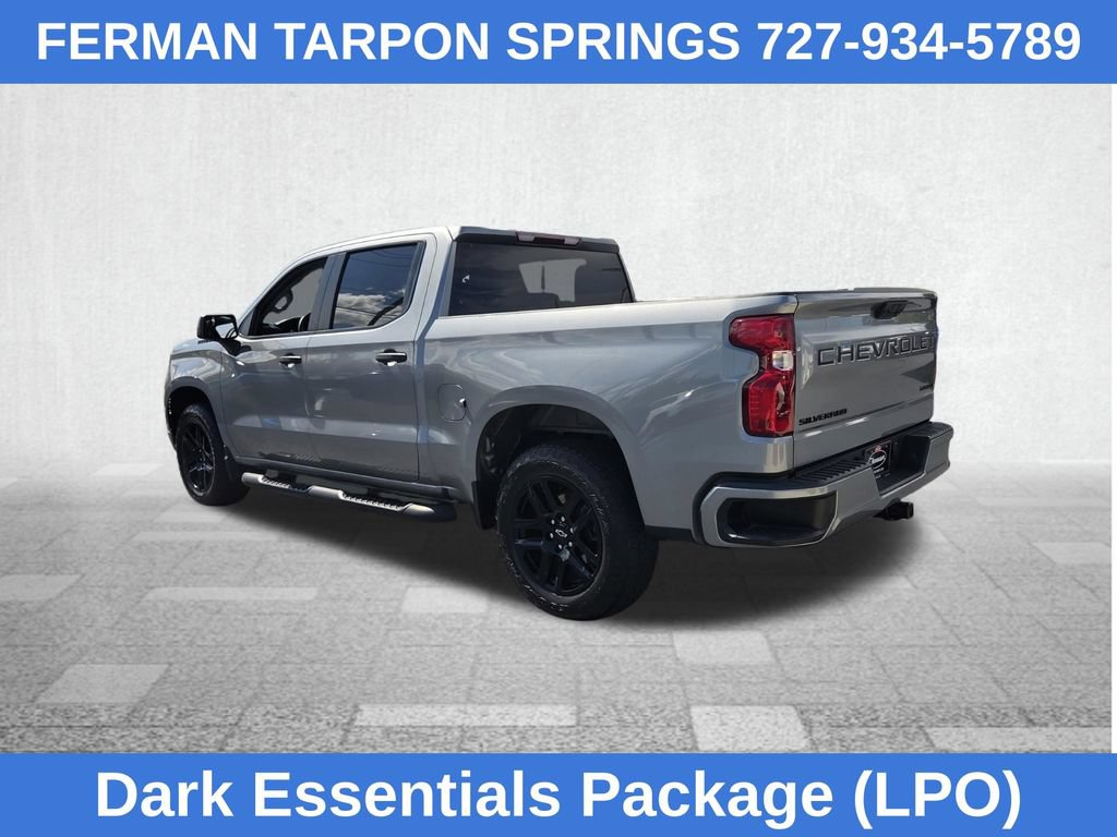 Certified 2024 Chevrolet Silverado 1500 Custom w/ Turbomax Blackout Package RWD image 9