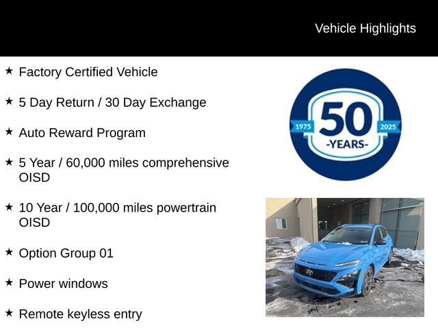 Used 2022 Hyundai Kona N Line image 5