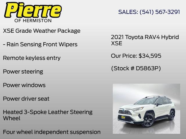 Used 2021 Toyota RAV4 XSE image 12