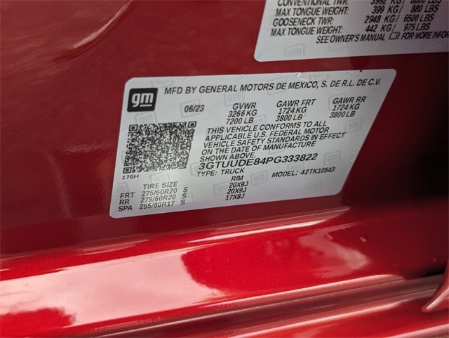 Used 2023 GMC Sierra 1500 SLT w/ SLT Premium Plus Package image 21