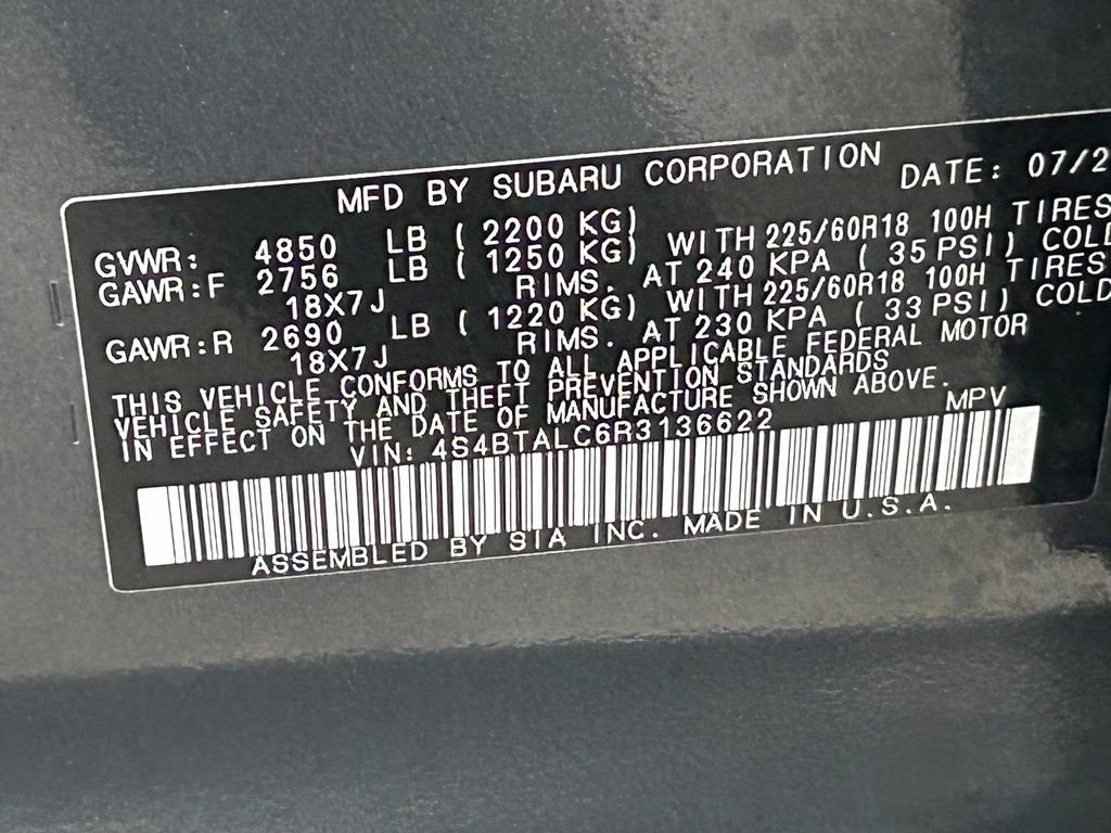 Used 2024 Subaru Outback Onyx Edition AWD/4WD image 50
