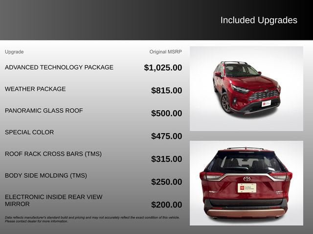 Certified 2025 Toyota RAV4 Limited w/ Advanced Technology Package AWD/4WD image 5