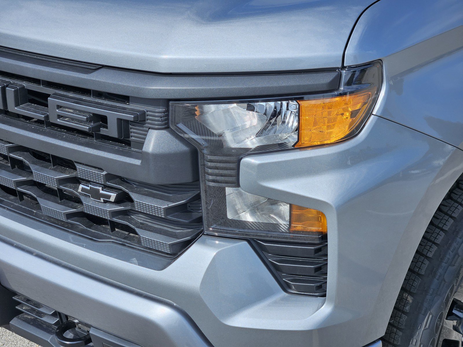 New 2026 Chevrolet Silverado 1500 Custom w/ Turbomax Blackout Package RWD image 5