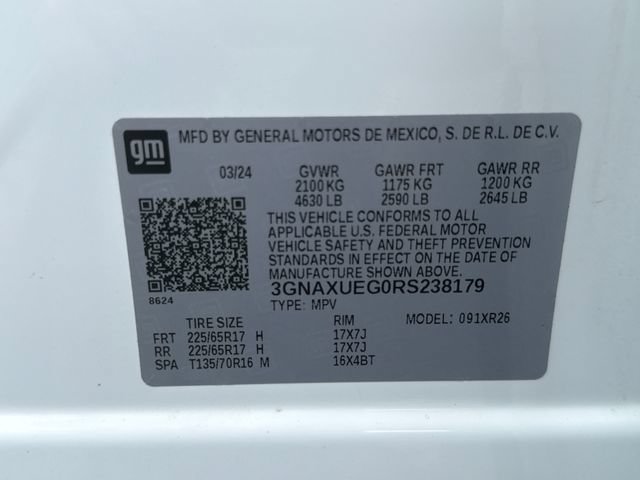 Used 2024 Chevrolet Equinox LT AWD/4WD image 28