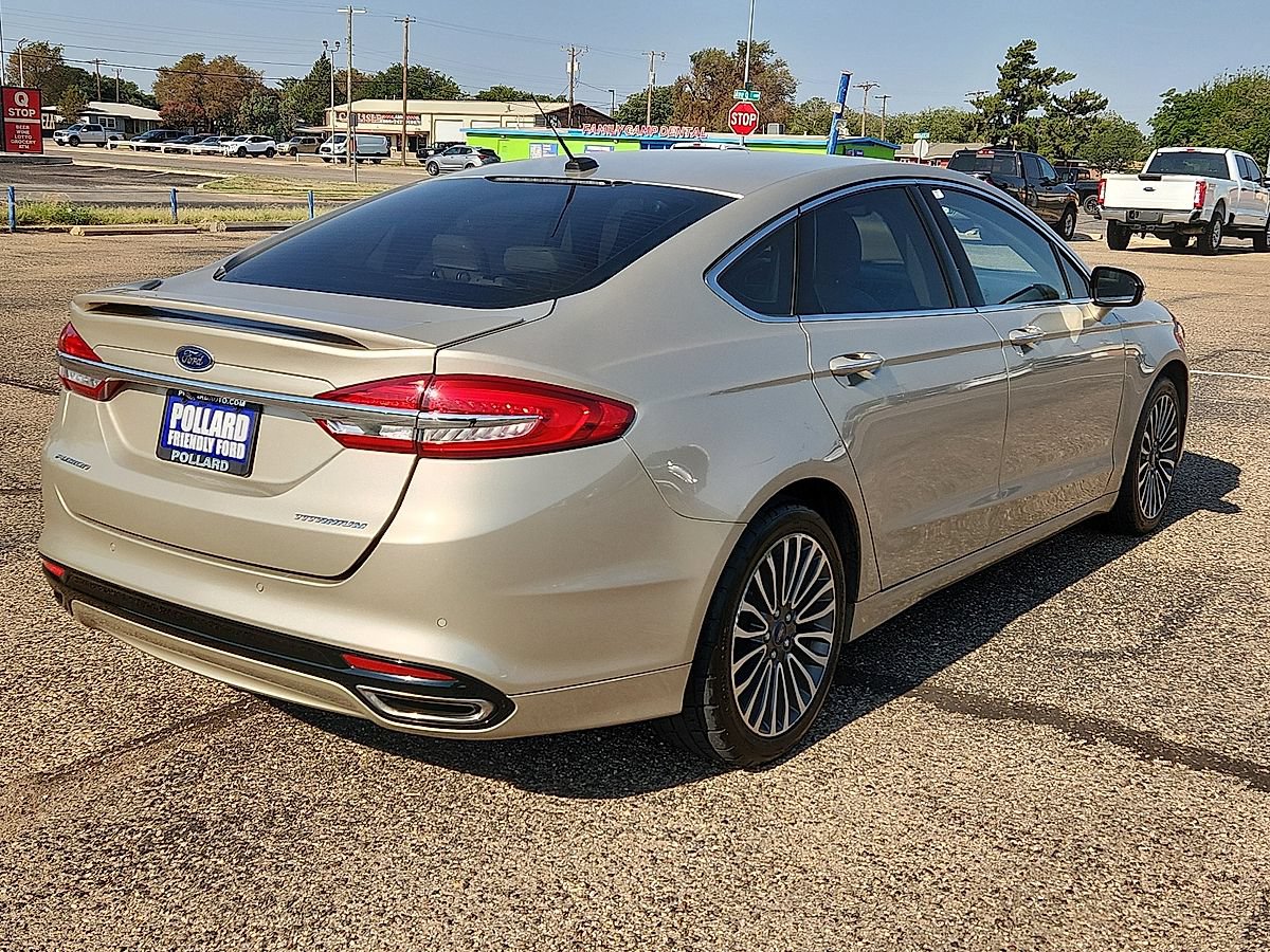 Used 2017 Ford Fusion Titanium FWD image 3