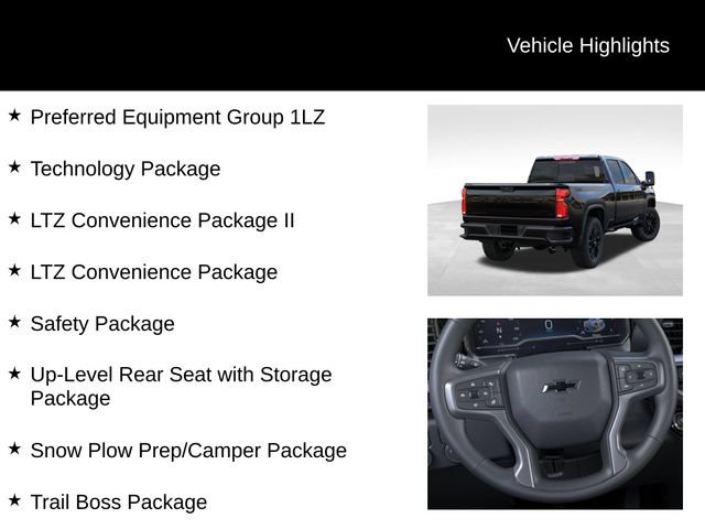 New 2026 Chevrolet Silverado 2500 LTZ w/ Trail Boss Package AWD/4WD image 3