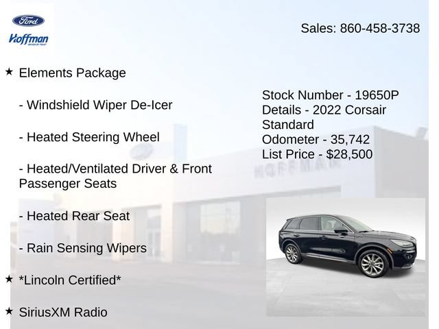 Used 2022 Lincoln Corsair AWD w/ Premium Package image 15