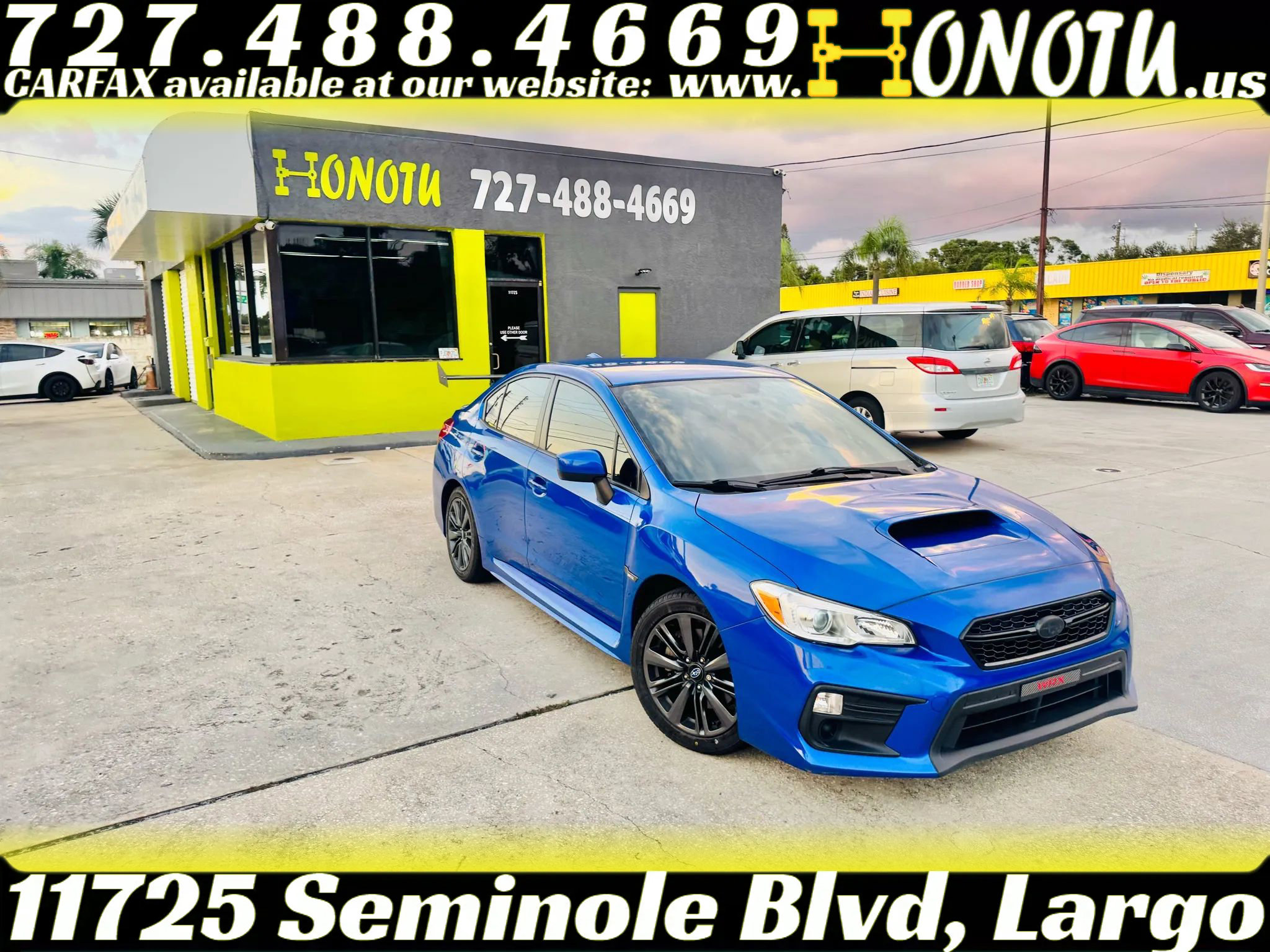 Used 2020 Subaru WRX w/ Popular Package #3 (IZT) image 1