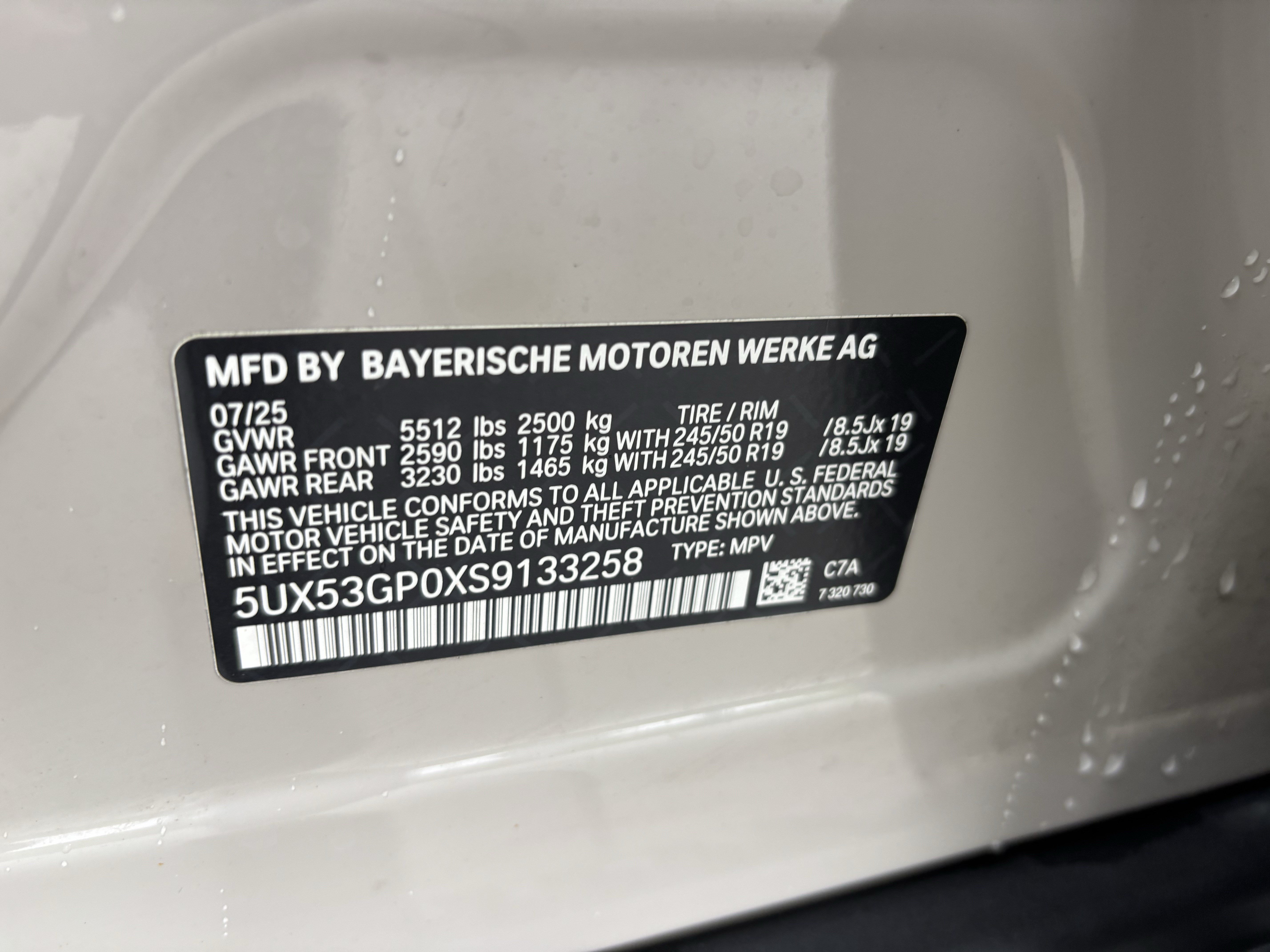 Certified 2025 BMW X3 xDrive30i w/ Premium Package AWD/4WD image 37