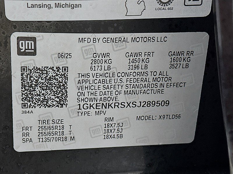 Used 2025 GMC Acadia Elevation image 31