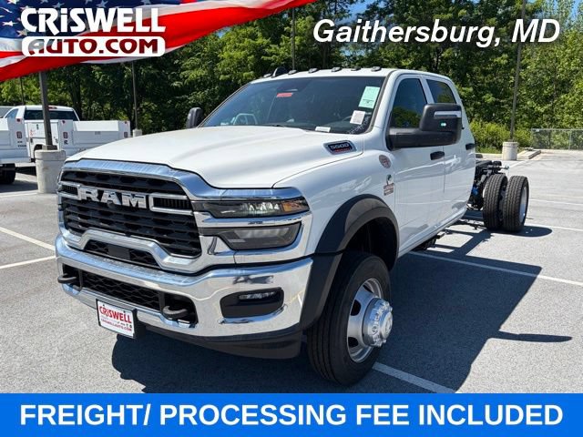 New 2026 RAM 5500 Tradesman w/ Chrome Appearance Group