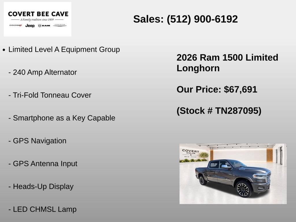 New 2026 RAM 1500 Limited AWD/4WD image 13