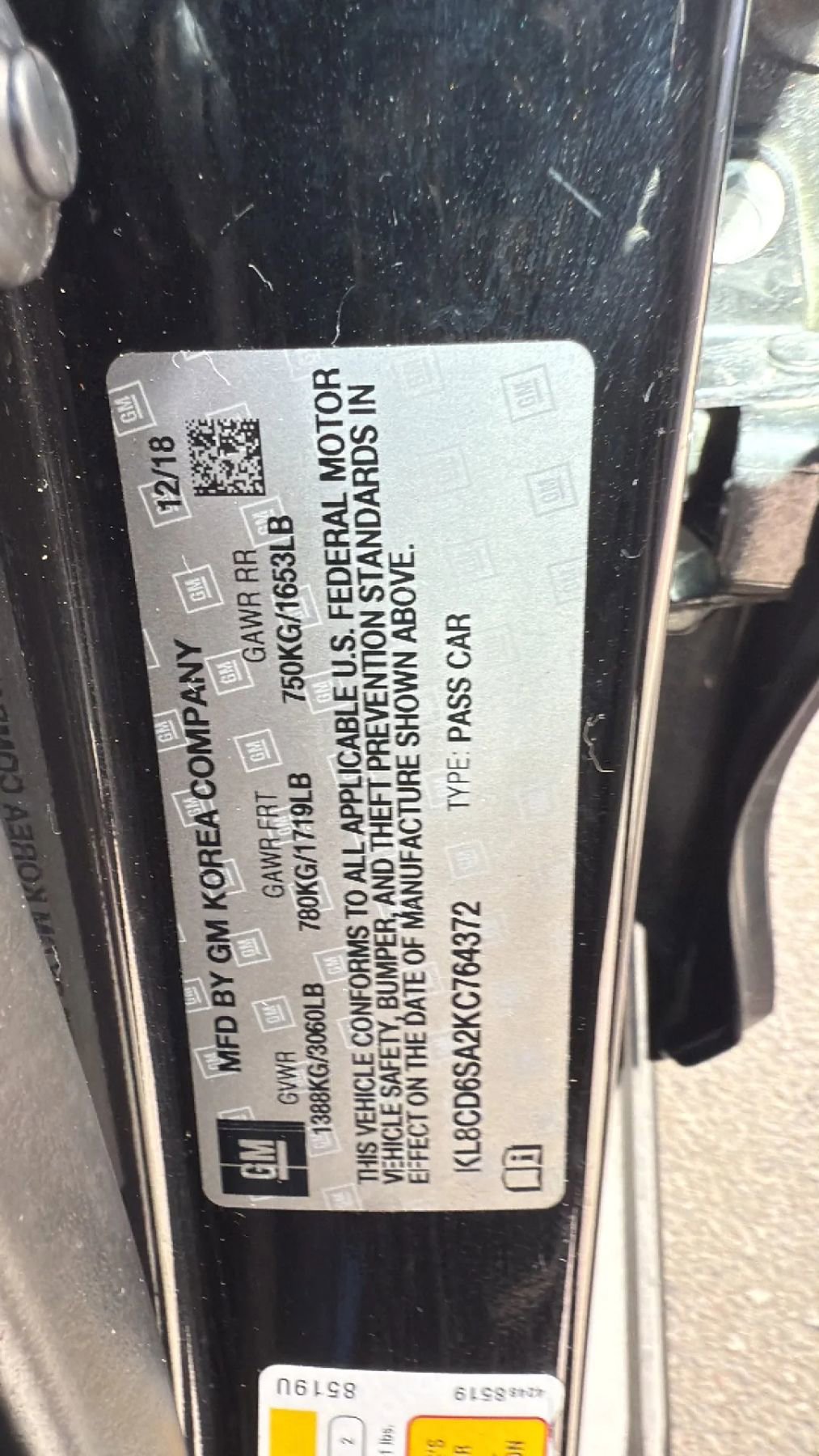 Used 2019 Chevrolet Spark LT image 30