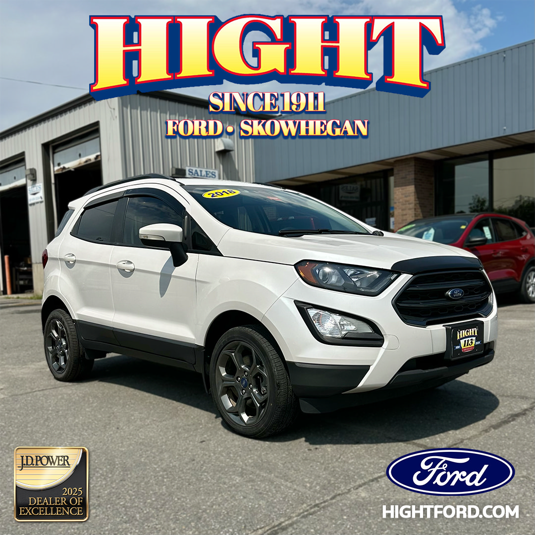 Used 2018 Ford EcoSport SES w/ SES Cold Weather Package AWD/4WD video 1