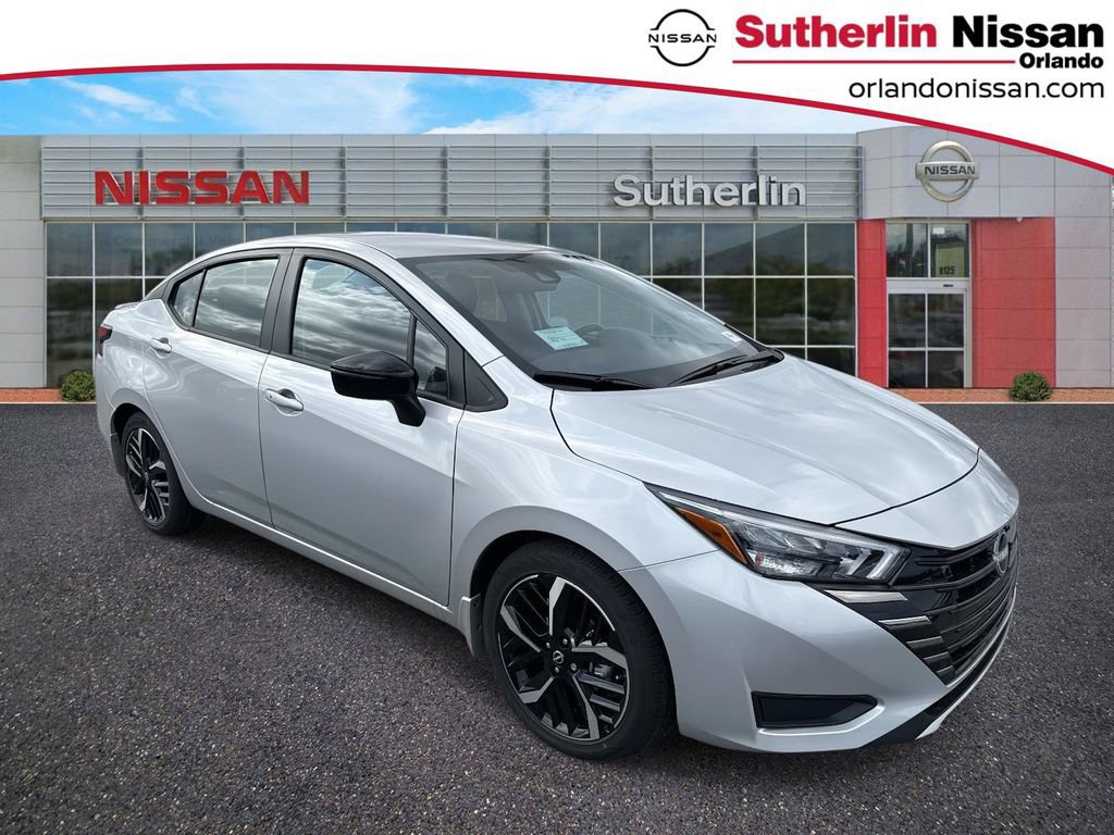 New 2025 Nissan Versa SR w/ Trunk Package FWD image 1