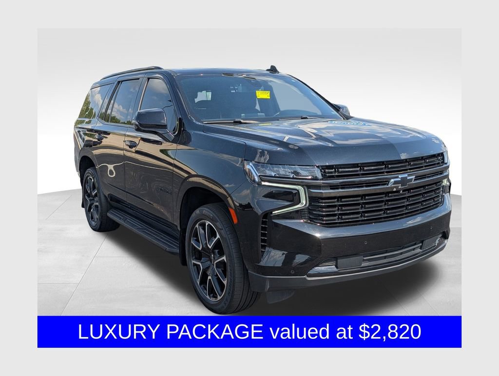 Used 2021 Chevrolet Tahoe RST w/ Luxury Package AWD/4WD image 1