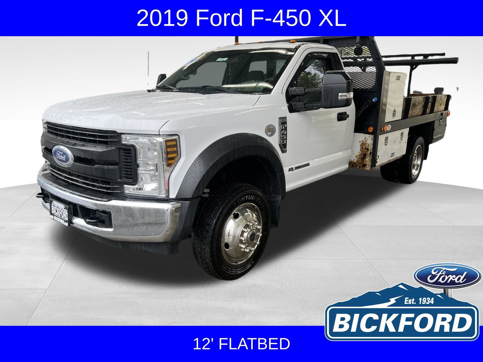 Used 2019 Ford F450 XL w/ XL Value Package RWD image 1