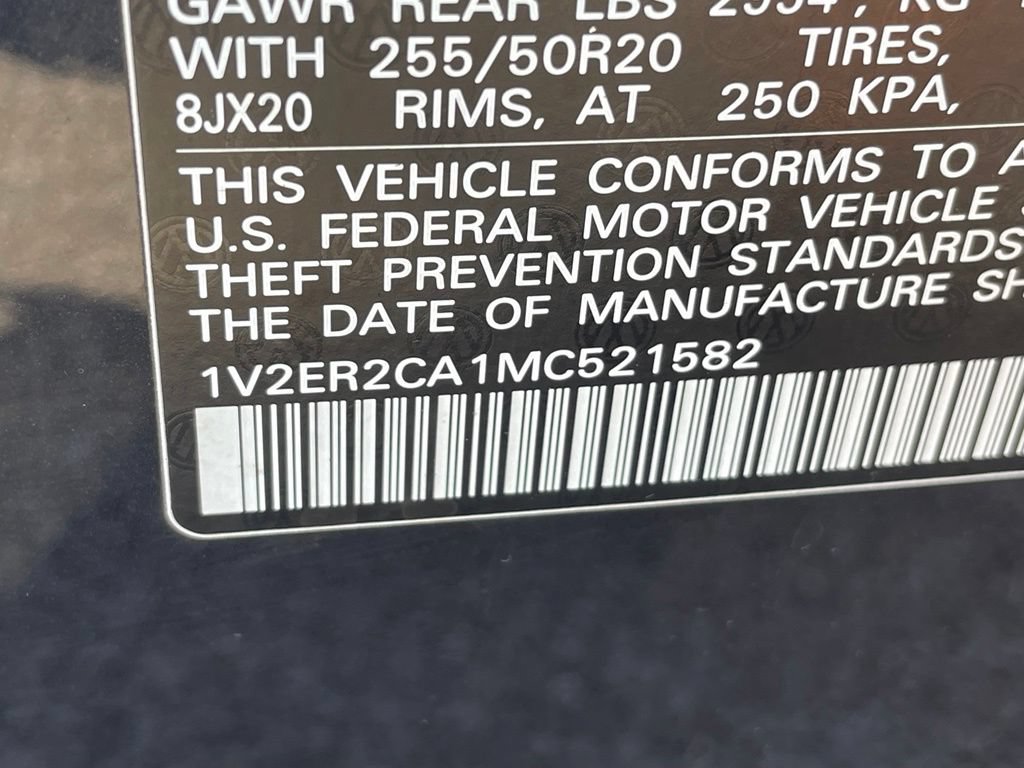 Used 2021 Volkswagen Atlas SEL FWD image 36