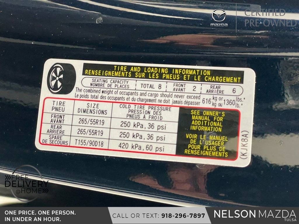 Certified 2025 MAZDA CX-90 3.3 Turbo w/ Select Package image 60