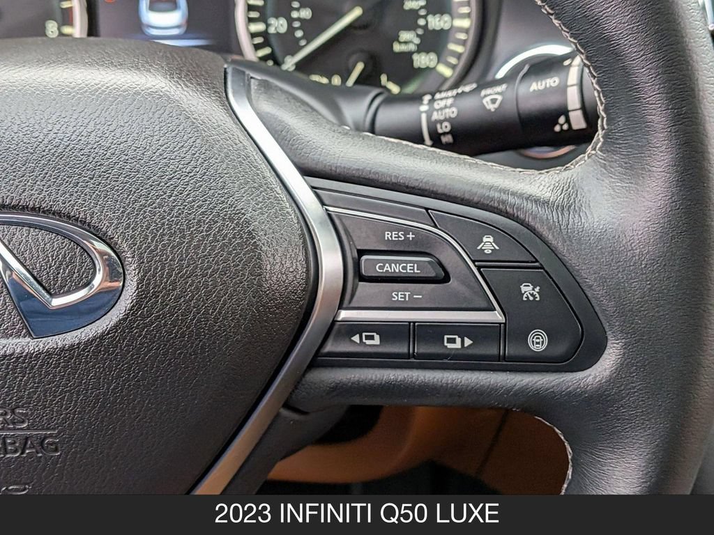 Certified 2023 INFINITI Q50 Luxe w/ Cargo Package RWD image 19