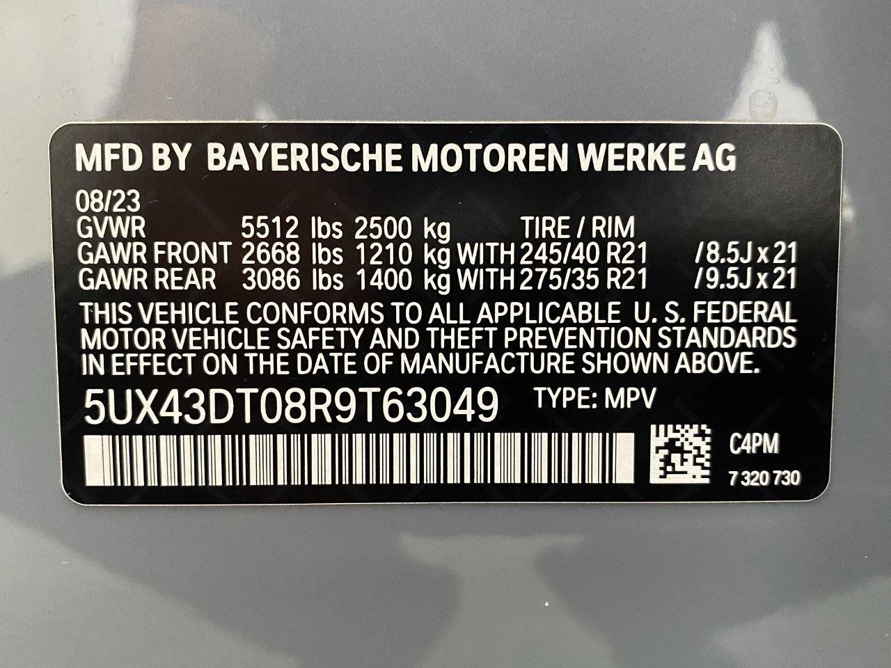 Certified 2024 BMW X4 M40i AWD/4WD image 68