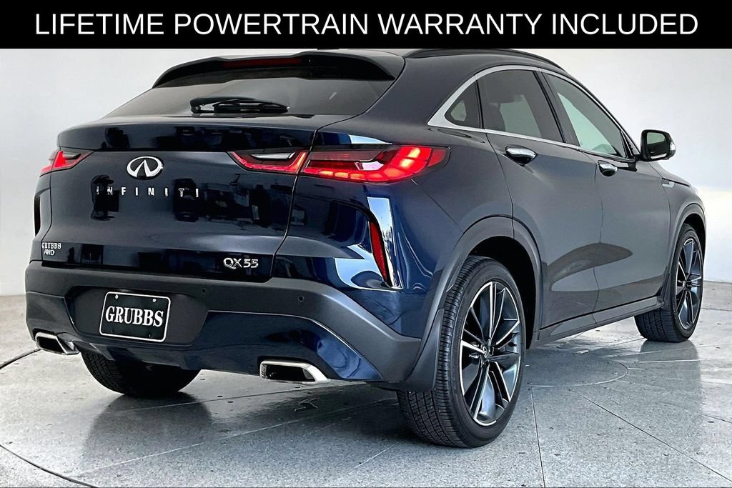 Certified 2025 INFINITI QX55 Sensory w/ Lighting Package AWD/4WD image 2