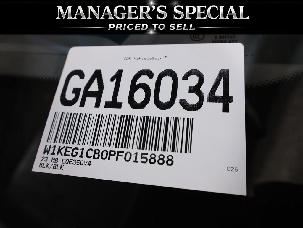 Used 2023 Mercedes-Benz EQE 350+ 4MATIC Sedan image 67