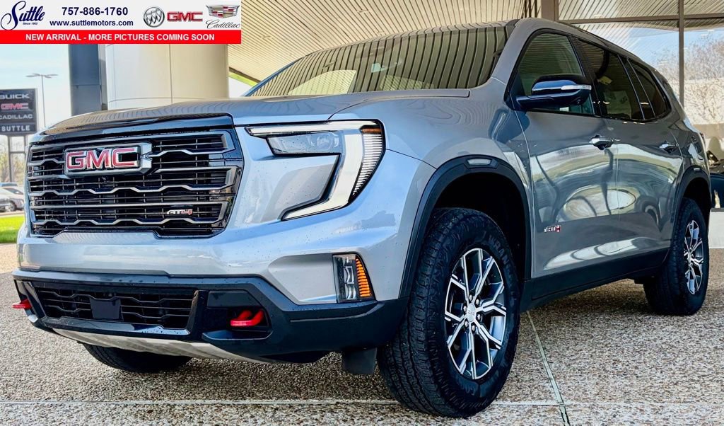 Certified 2024 GMC Acadia AT4 w/ LPO, Floor Liner Package image 1