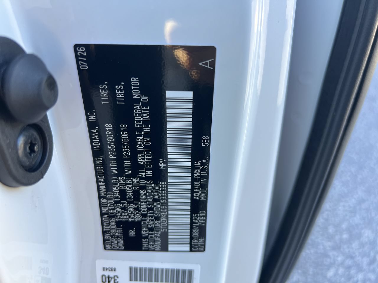 Used 2026 Toyota Sienna Limited FWD image 37