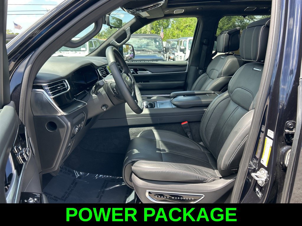 Used 2024 Jeep Grand Wagoneer Series II Obsidian w/ Quick Order Packagew 28T AWD/4WD image 11