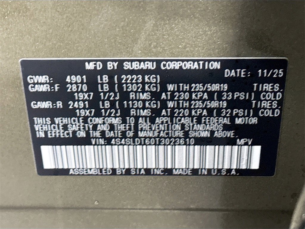 New 2026 Subaru Forester Touring image 31