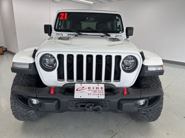 Used 2021 Jeep Wrangler Unlimited Rubicon w/ Uconnect 4C Nav & Sound Group image 3