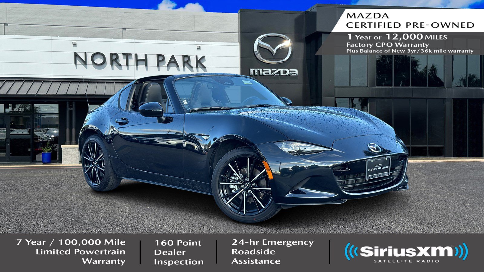 Certified 2025 MAZDA MX-5 Miata RF Grand Touring RWD image 1