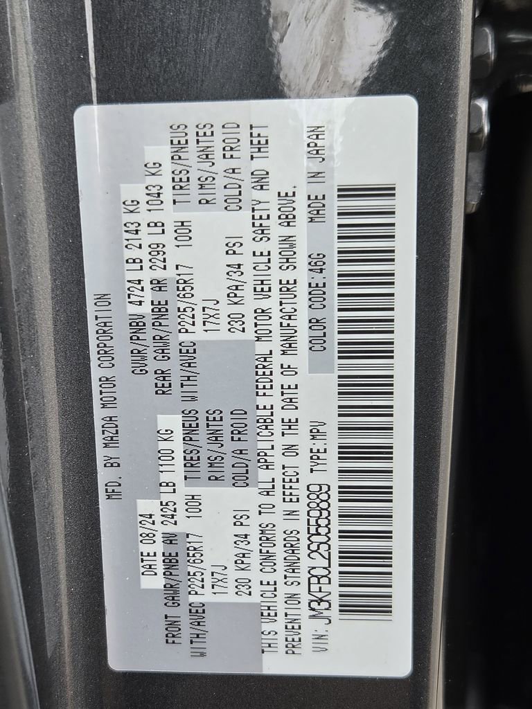 Used 2025 MAZDA CX-5 AWD 2.5 S w/ Preferred Package image 33