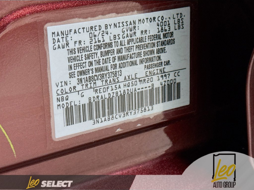 Used 2024 Nissan Sentra SV FWD image 32