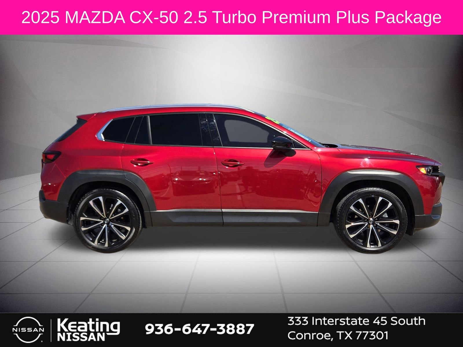 Used 2025 MAZDA CX-50 2.5 Turbo w/ Cargo Package AWD/4WD image 2