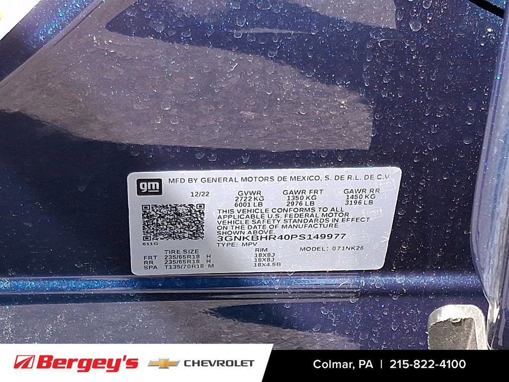 Certified 2023 Chevrolet Blazer LT w/ Convenience Package AWD/4WD image 29