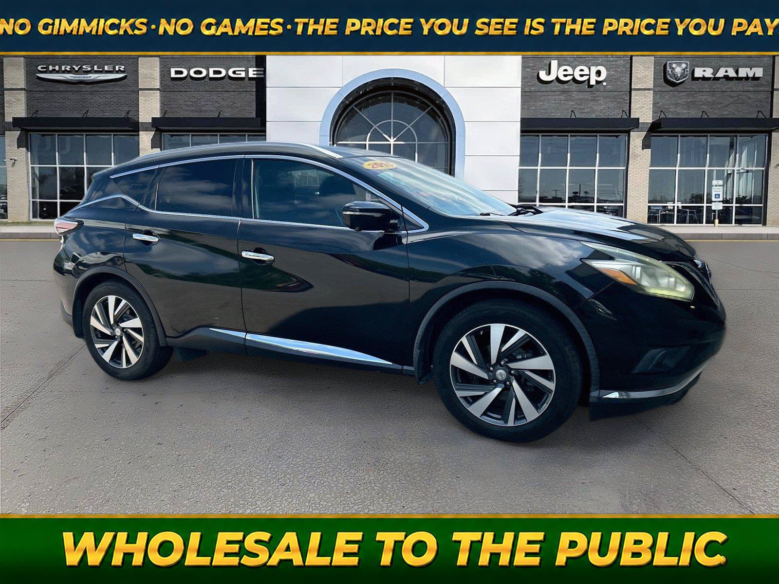 Used 2015 Nissan Murano Platinum w/ Platinum Technology Package FWD image 1
