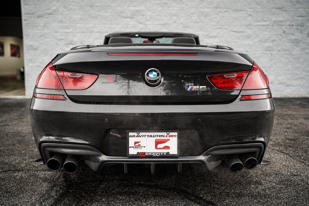 Used 2018 BMW M6 Convertible w/ Executive Package image 14
